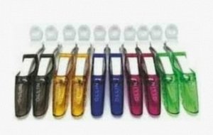 Зажимы усиленные, пластик 11,5см (10шт) OLLIN Professional