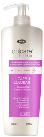 Кондиционер, восстанавливающий нейтральный уровень pH волос и кожи головы после окрашивания – «Top Care Repair Color Care PH Balancer Conditioner»
