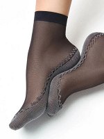Minimi EDEN 20 Носки женские c имитацией подследника. Эластичные, шелковистые, с комфортной резинкой.