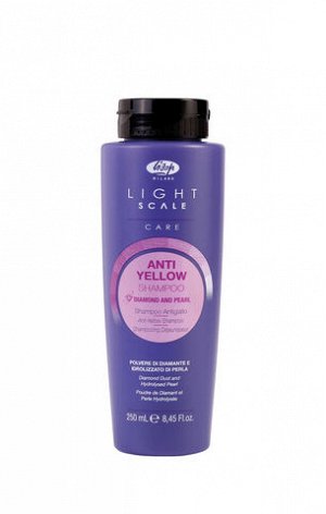 Шампунь для осветленных, мелированных и седых волос – “Light Scale Care Anti Yellow Shampoo” 250  мл