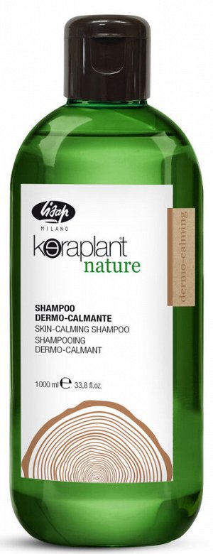 Успокаивающий шампунь для чувствительной кожи головы - Keraplant Nature Skin-Calming Shampoo 1000 мл