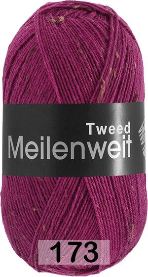 Пряжа Lana Grossa Meilenweit Tweed