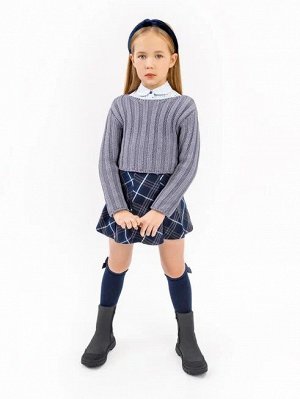 Свитер для девочки Amarobaby KNIT Line, серый