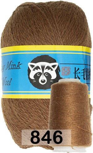 Пряжа Пух норки Long Mink Wool