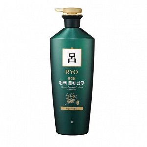 Ryo / Охлаждающий шампунь для жирной кожи Hongjindan Cypress Hair Root Scalp 820 мл