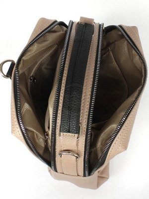 Рюкзак жен искусственная кожа ADEL-195/4в (сумка change), 2отд+карм/перег,  кофе/черный флотер  255779