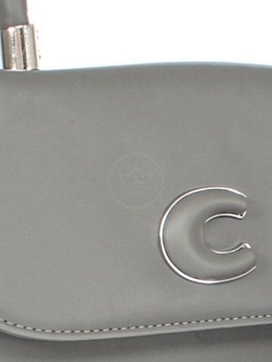 Сумка женская искусственная кожа Ch&K-9530,  1отд,  плечевой ремень,  серый 257593