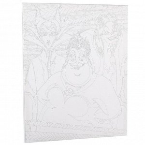 Картина по номерам"Урсула,Круэлла и Малефисента", 40х50 см, Злодейки