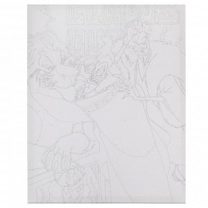 Картина по номерам "Шрам, Аид и Круэлла", 40х50 см, Злодейки