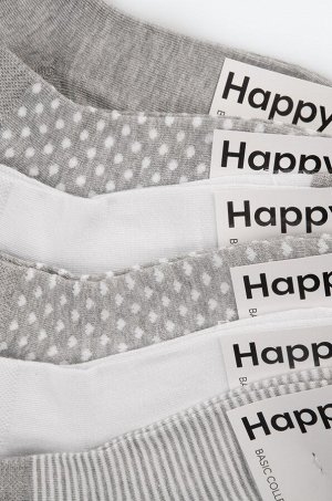 Набор детских носков 6 пар Happyfox