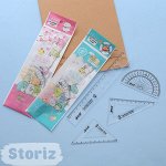 Набор линеек &quot;Sumikko Gurashi&quot; 4шт.