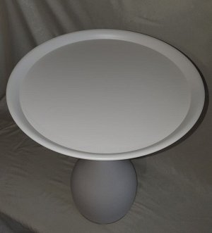 Журнальный столик-поднос, прикроватный столик, столик для мелочей белый