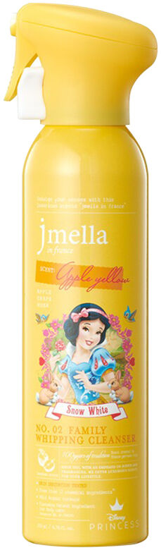 Пенка  для ванны очищающая с ароматом яблока IN FRANCE DISNEY APPLE YELLOW FAMILY WHIPPING CLEANSER_DISNEY SNOW WHITE