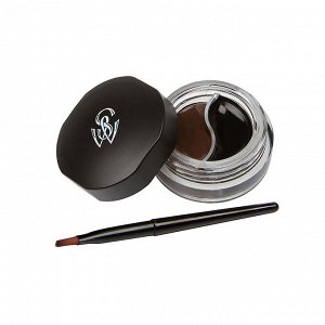 Двойная помада BROW POMADE & BRUSH для бровей с кистью №03 стойкая