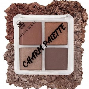 Тени для век CHARM PALETTE №04 (4 цвета) 1*6шт