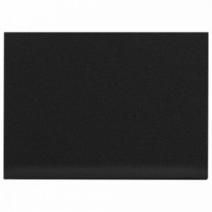 Ценник L-образный для мелового маркера A6 (10,5x14,8 см), КОМПЛЕКТ 10 шт., ПВХ, ЧЕРНЫЙ, BRAUBERG, 291295