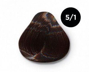 OLLIN COLOR  5/1 светлый шатен пепельный 100 мл Перманентная крем краска для волос