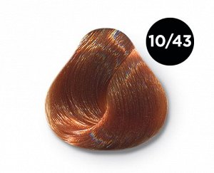 OLLIN COLOR 10/43 светлый блондин медно-золотистый 60мл Краска для волос