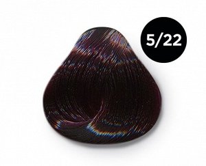OLLIN COLOR  5/22 светлый шатен фиолетовый 100 мл Перманентная крем краска для волос