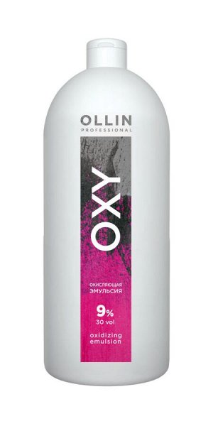 OLLIN OXY 9% 30vol. Окисляющая эмульсия 1000 мл.