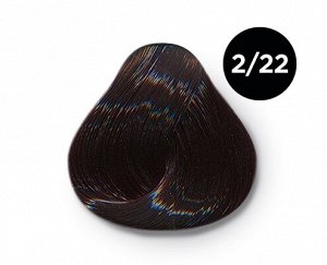 OLLIN COLOR  2/22 черный фиолетовый 100 мл Перманентная крем краска для волос