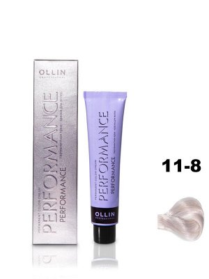 OLLIN PERFORMANCE Краска для волос 11/8 специальный блондин жемчужный 60 мл.