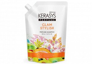 Шампунь для волос парфюмированный Гламур Aekyung Parfumed Glam & Stylish, Kerasys, 500 мл (мягкая упаковка)