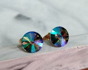 Серьги с кристаллами Swarovski