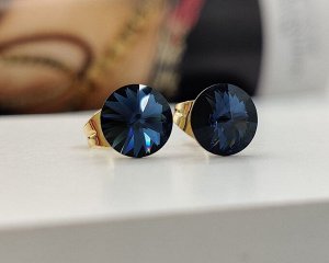 Серьги с кристаллами Swarovski