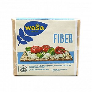 Хлебцы WASA ржан FIBER (КЛЕТЧАТКА) ц-зерн., с пшенич.отруби, кунжут и овс.хлоп 230г