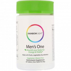 Rainbow Light, Mens One, 30 Tablets