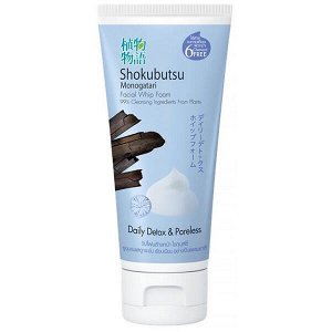 LION "Shokubutsu" Пенка для умывания 100мл  "Daily Detox" Сужающая поры (Poreless) ,Таиланд