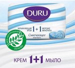 Крем-мыло DURU &quot;Увлажняющий Крем + Морские минералы&quot; 1+1 4*80г