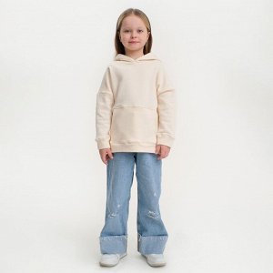 Худи детское KAFTAN Basic line 30 (98-104 см), бежевое