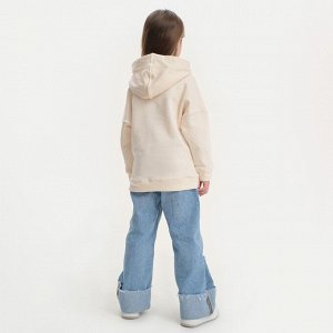 Худи детское KAFTAN Basic line 30 (98-104 см), бежевое