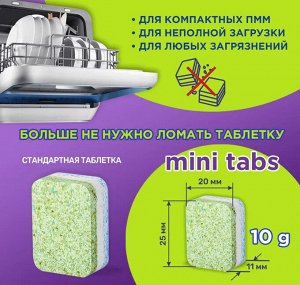 CLEAN&FRESH Таблетки для ПММ 5в1 "Clean & Fresh"  30шт (mini tabs)