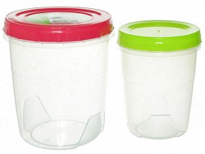 Банки (2 шт) 0,6л +1,3л с закруч.крышкой