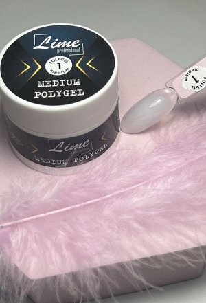 Полигель MEDIUM Lime professional 15 мл