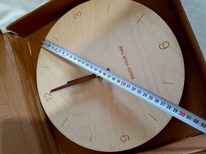 Минималистические настенные часы в японском стиле "Аригато"