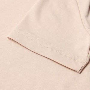 Пижама женская (футболка, шорты) MINAKU: Home collection, бежевая