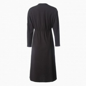 Платье женское трикотажное MINAKU: Basic line цвет черный