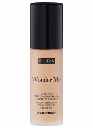 Тональная основа д/идеального макияжа "Wonder Me Waterproof" PUPA 30мл.