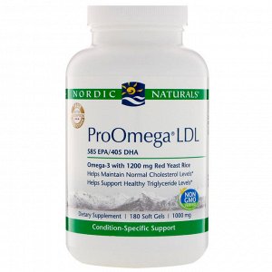 Nordic Naturals, ProOmega LDL, 1000 mg , 180 Softgels