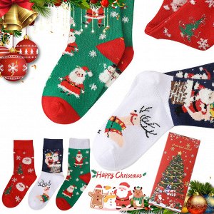 Подарочный набор детских новогодних носочков