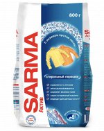 SARMA®️ACTIVE Стиральный порошок универсальный &quot;ГОРНАЯ СВЕЖЕСТЬ&quot;, 800г