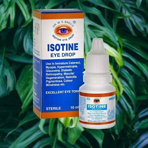 Jagat Pharma Isotine Eye Drop / Изотин капли для глаз 10мл.