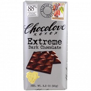 Chocolove, Экстрачерный шоколад, 3,2 унции (90 г)
