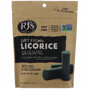 RJs Licorice, Мягкая съедобная лакрица, Оригинальный продукт, 7,05 унц. (200 г)
