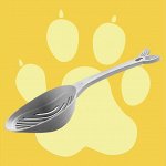 СОВОК ДЛЯ КОШАЧЬЕГО ТУАЛЕТА LUCKY PET, 33СМ (Серый)
