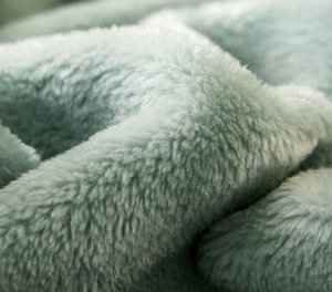 Одеяло-покрывало утолщенное, фланелевое 1,5сп, зеленый